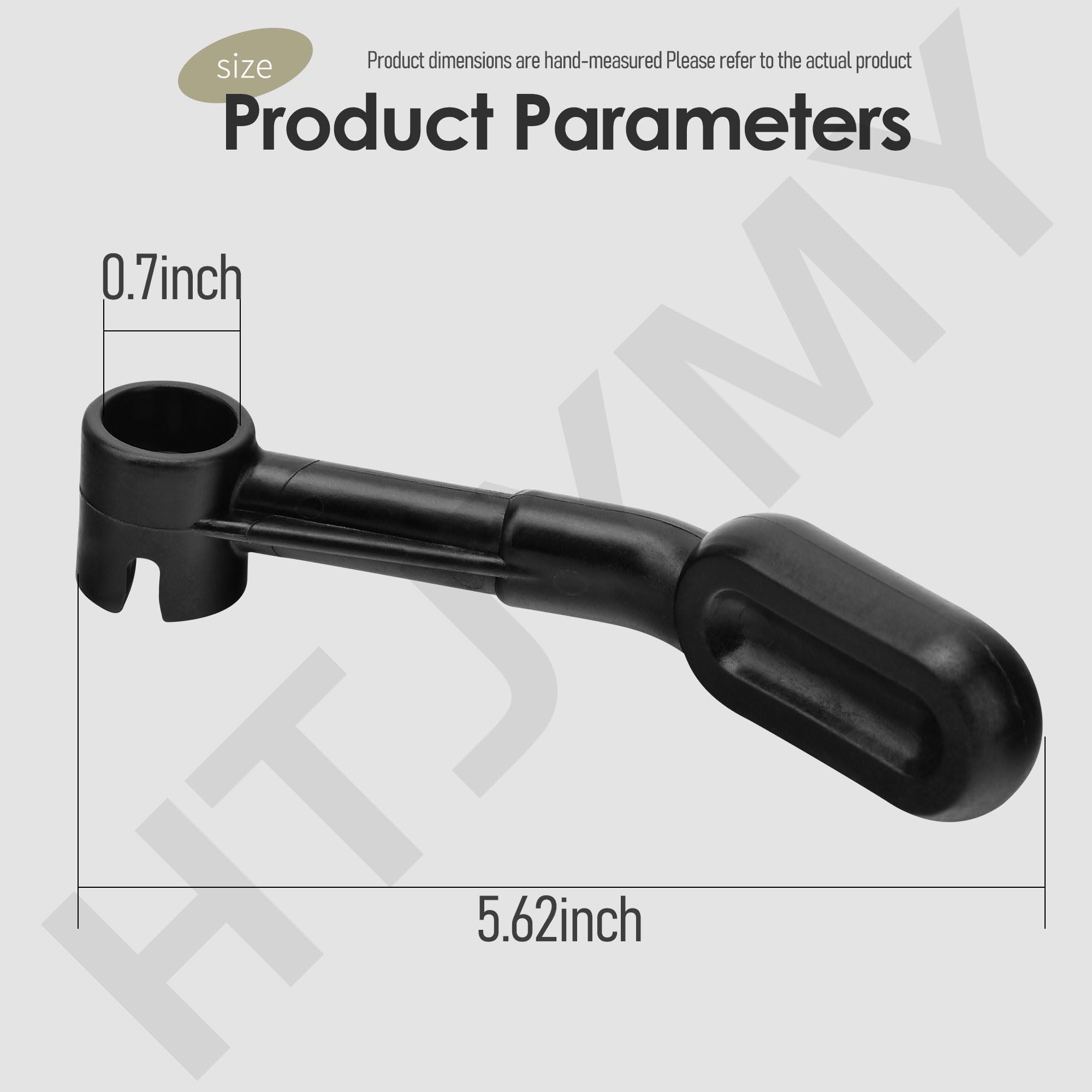 5140032-23 - Palanca de bloqueo de riel de sierra de mesa compatible con De-walt DW745, DW745-AR, DW745-B2, DWE7480, DWE7490X, DWE7491RS, DWE7499GD