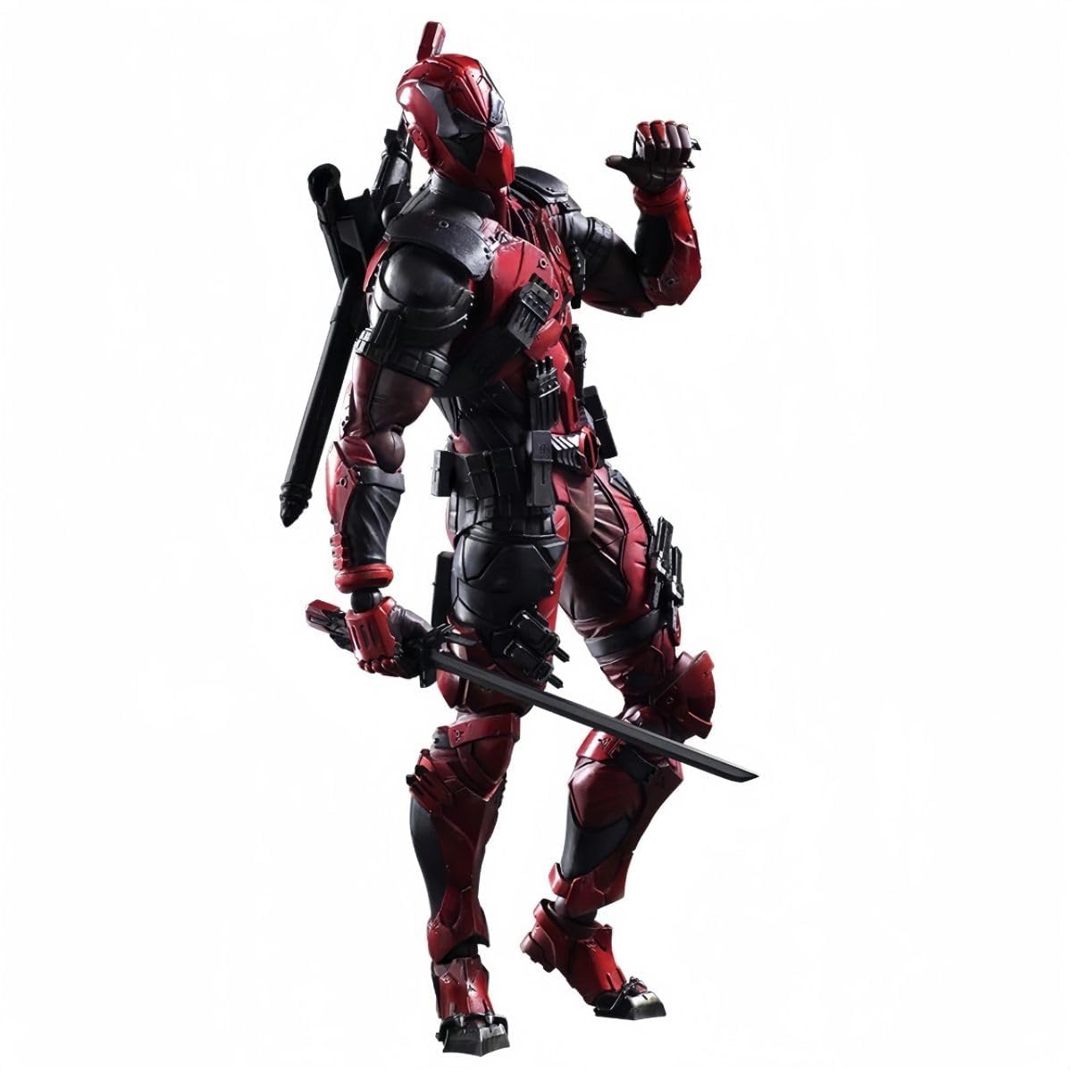 HOQIOE Fighting Armor Deadpoo Action（8.6" Scale） Action Figure Figure Toy