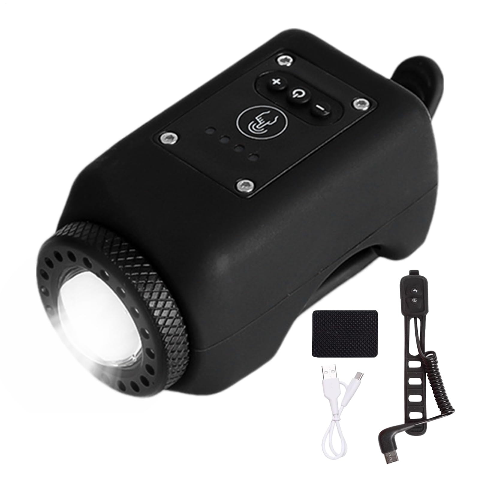 Campanello per bici con allarme forte, ricarica USB, multifunzione, elettronico, per mountain bike