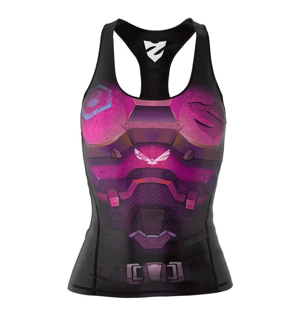 SMMASH Tank-Top für Damen, Top Ärmellos für Sport Outdoor OCR Cross-Training Fitness Yoga Gym, Atmungsaktives Funktionsshirt, Sporttop, Sportshirt, Professionelle Sportbekleidung - 4