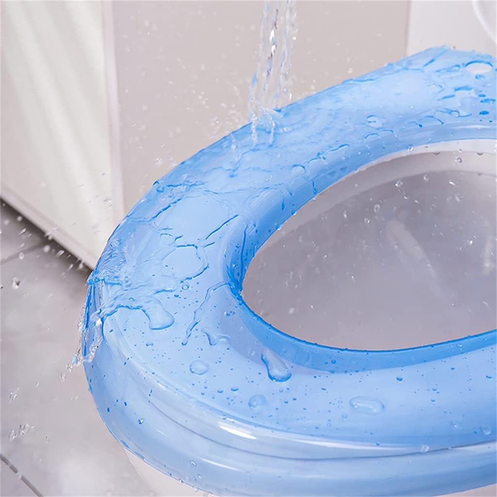 Toilet mat Household Toilet Cover Transparent Light Waterproof Four Seasons Universal Toilet mat (Color : C, Size A