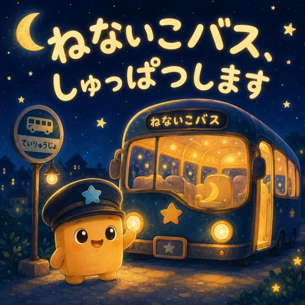 ねないこバスしゅっぱつします: ねるまえによむやさしいおはなし