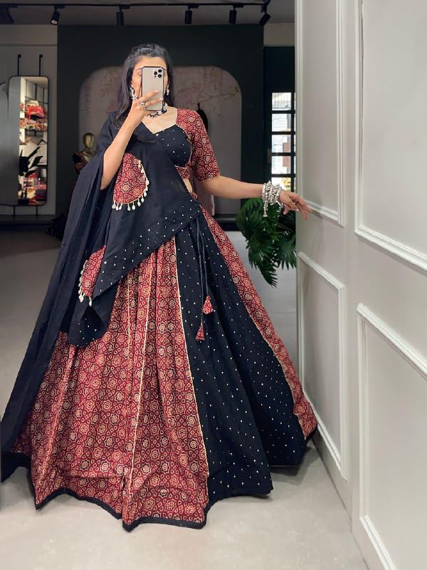 Indian Bridal Lehenga Chaniya Choli for Women Readymade Navratri Wedding Partywear ready to wear .LNB-16134