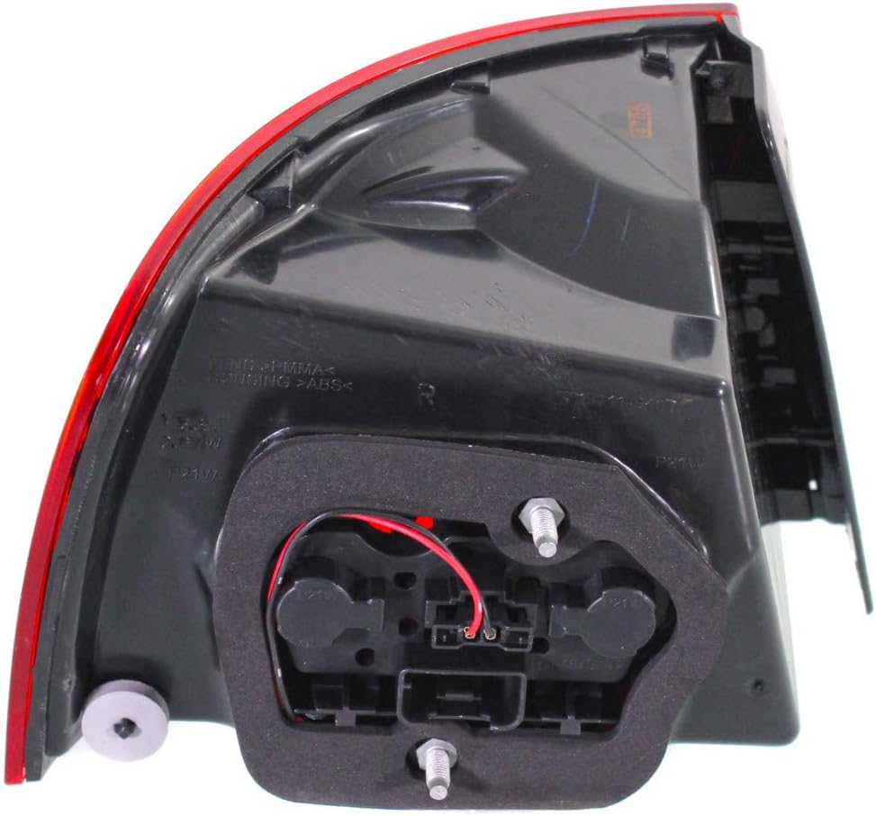 CarLights360: For Volkswagen Jetta Tail Light Assembly 2008 2009 2010 Passenger Side w/Bulbs DOT Certified For VW2801127 | 1K5 945 096 L Vehicle Trim: Sedan