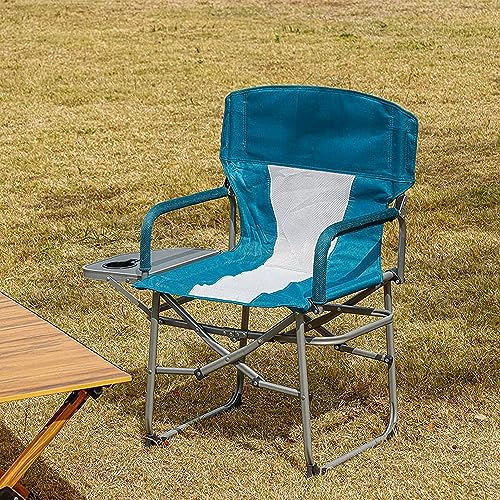 NIRVITTHAL Portable Folding Chair for Travelling Camping Balcony Lightweight Picnic Chair with Armrest Side Table Outdoor Chair (B0CGNSV939) Amazon Price History, Amazon Price Tracker