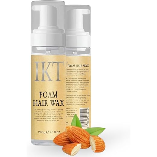 IKT Hair Styling Foam Wax - 200gm
