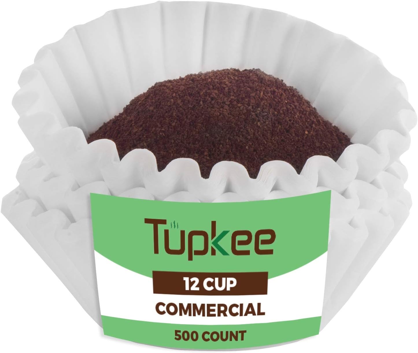 Tupkee Commercial Large Coffee Filters 12Cup Coffee Filters, 500