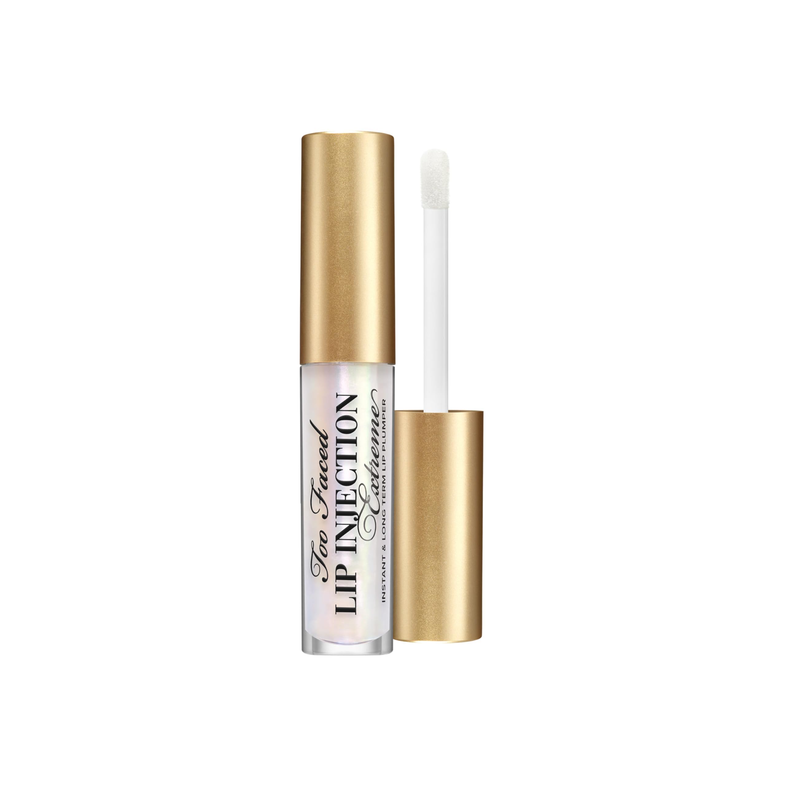 Too Faced Lip Injection Extreme Lip Plumper | Long Lasting Lip Plumping Gloss Serum, Travel Size, 2.8g, Original
