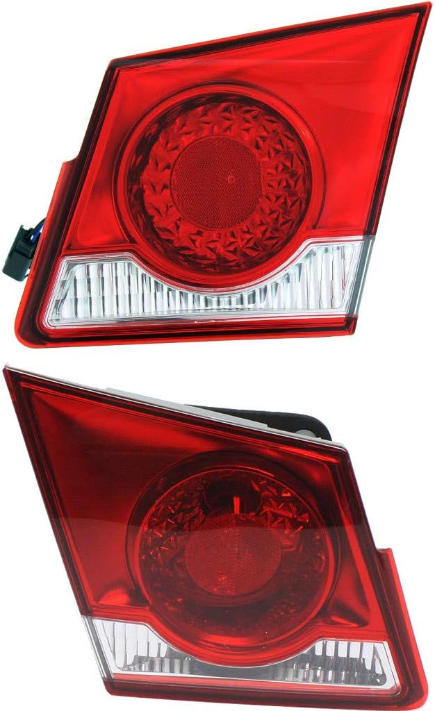 CarLights360: For 2011 2012 2013 2014 2015 Chevy Cruze Tail Light Inner Passenger Side w/Bulbs | For GM2803102