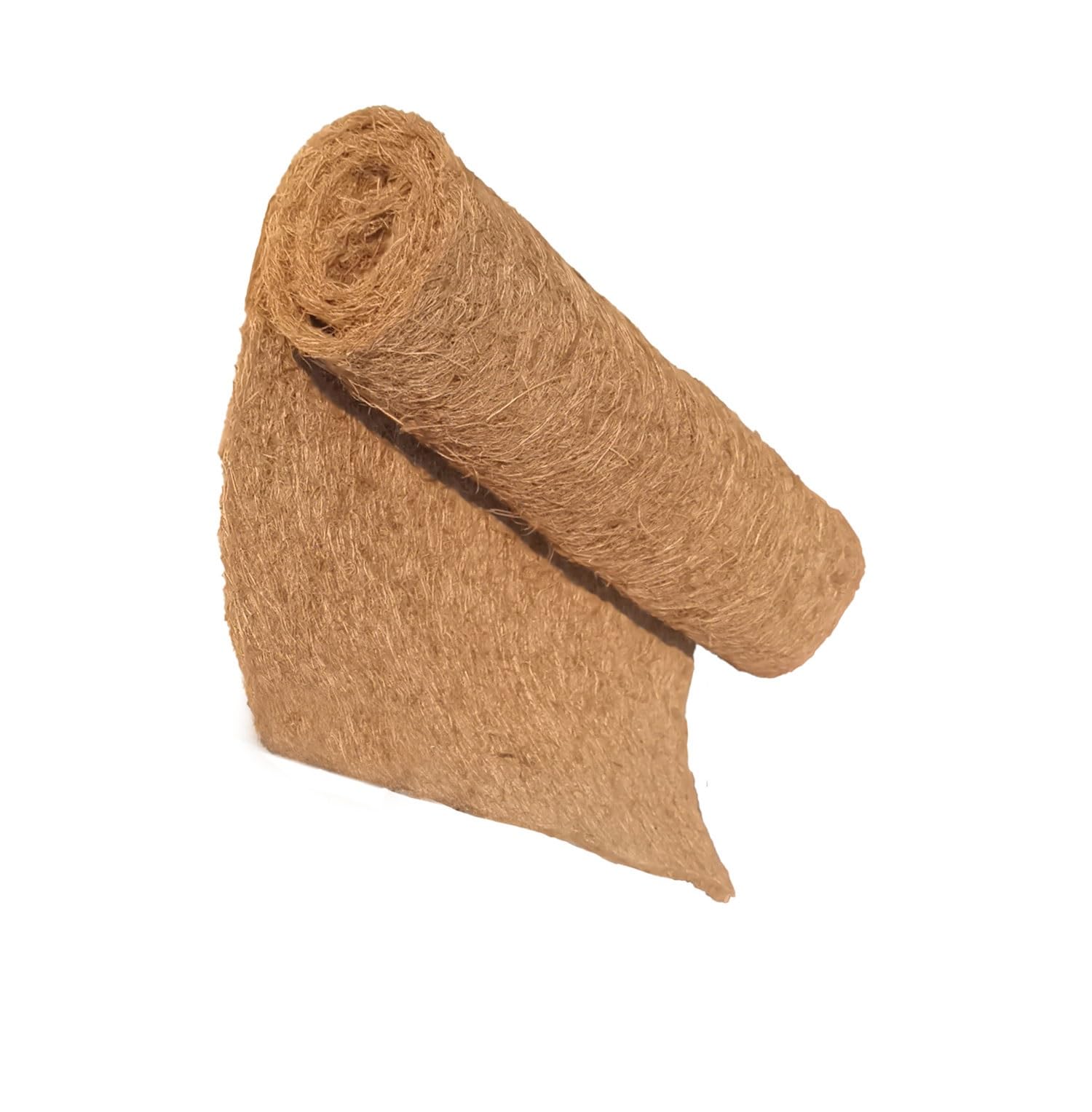 Coco Coir Liner Mat Roll 12x120 Inch Biodegradable Coconut Fiber Mulch Mat For Landscaping, Planter Boxes, Garden Beds, Soil Retention, Erosion Control, Eco Coconut Coir Liner(12x39 inch(30x100cm))