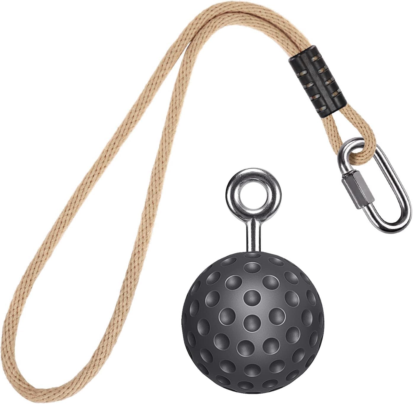 SELEWARE Non-Slip Pull Up Power Balls, Rock Climbing Grips for Strength Training, Forearm and Hand Exerciser for Chin Up Bar, Kettlebell, Barbell, Resistance Band Handles, Home Gym Workout Equipment
