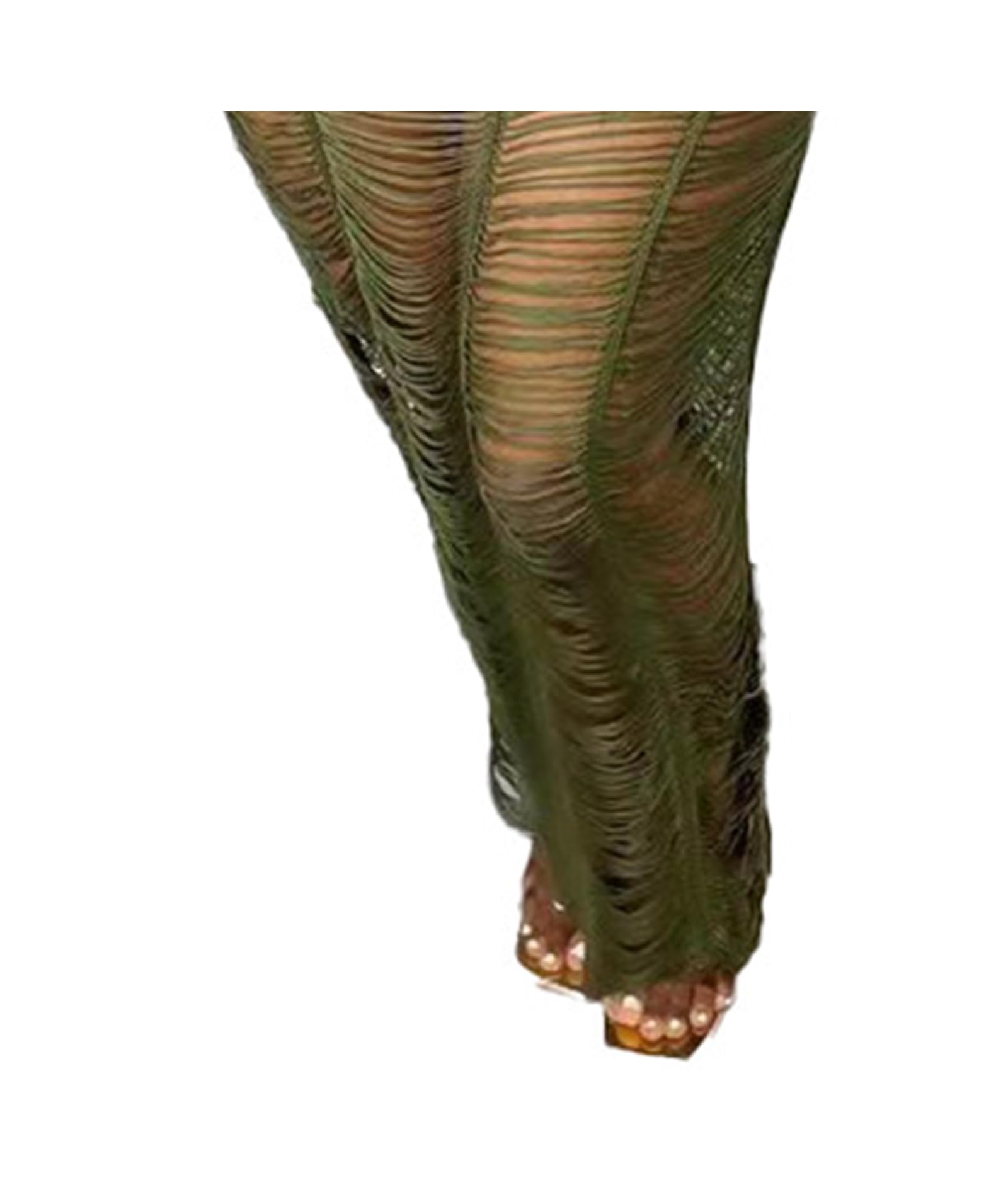 SOMTHRON Maxi abito lungo da donna con scollo all'americana, senza maniche, trasparente, lavorato a maglia, da spiaggia, copricostume da bagno