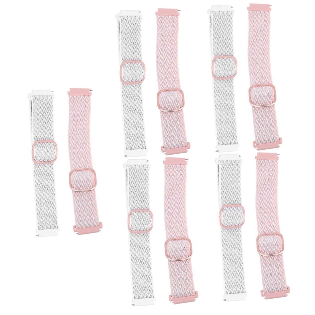 Artibetter 10piezas Correa Decorativa Tejida Para Reloj Banda De Diseño De Olas Pack Accesorio Para Especiales