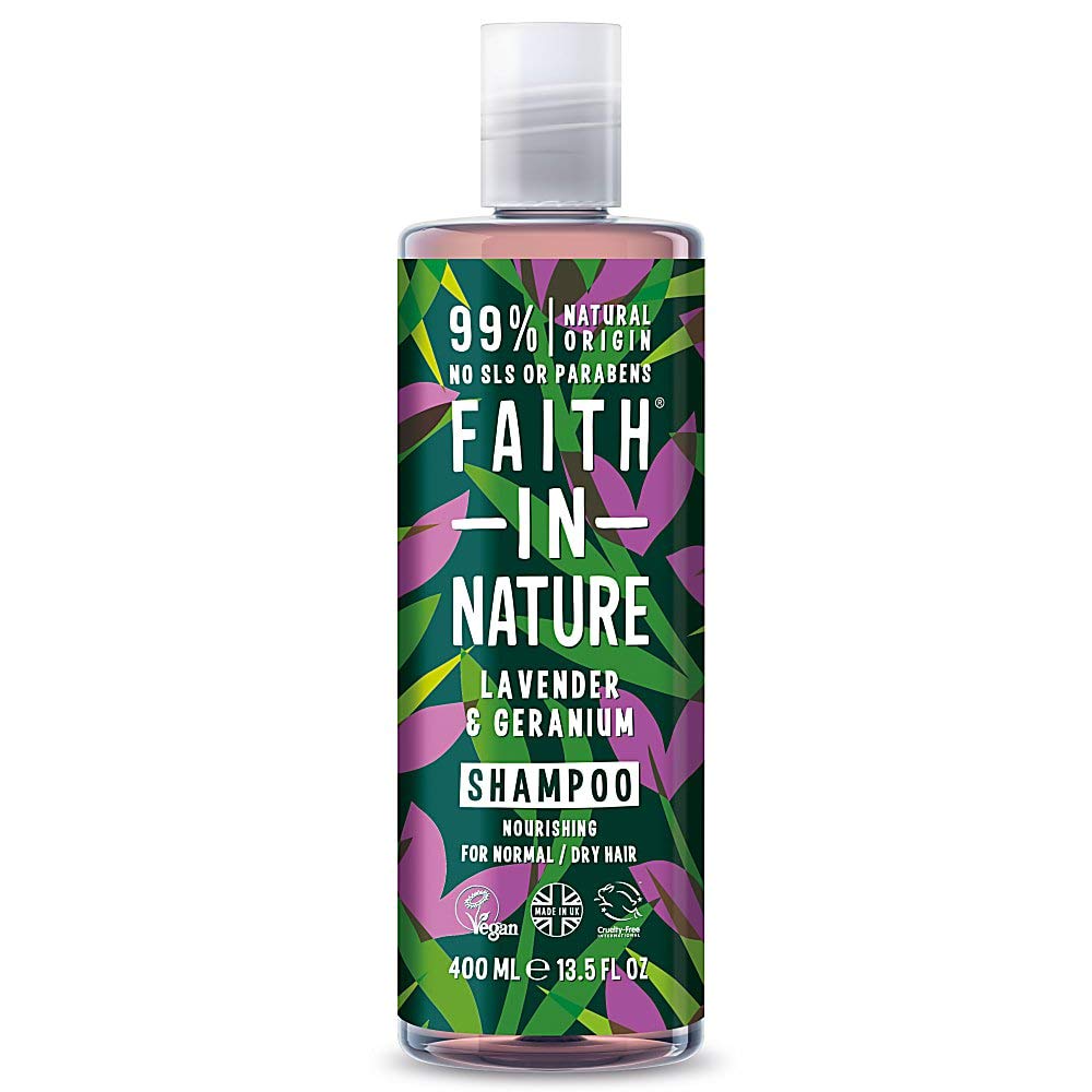 FAITH IN NATURELavender & Geranium Shampoo 400ml (Pack of 6 )