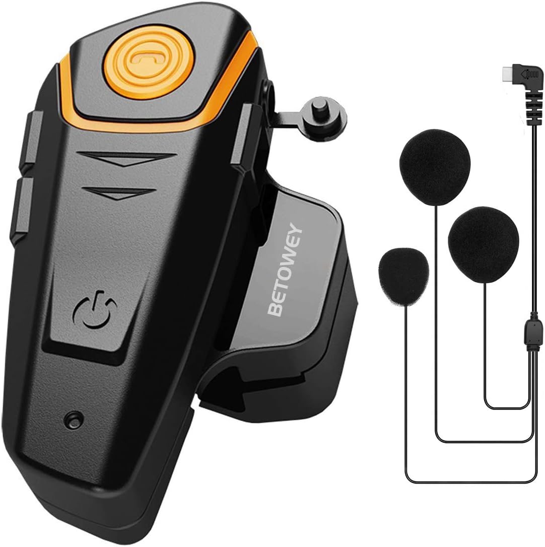 Casque Bluetooth Moto V4/V6 Interphone – Écoute Musique & Communication Groupe