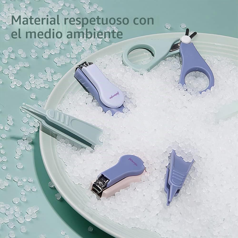 Juego de cortauñas para recién nacidos,Kit de uñas infantiles para regalo de padres primerizos