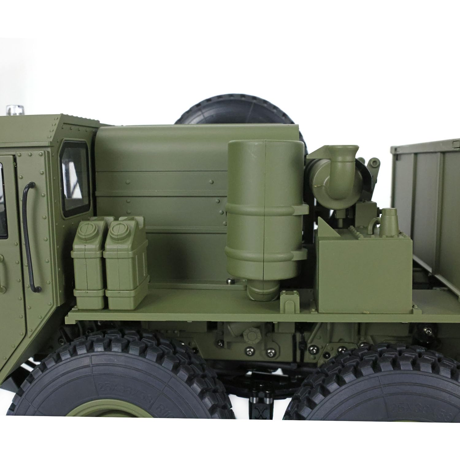 Amazon.com: wheelfun 1/12 8 * 8 HG RC US Military Truck Metal