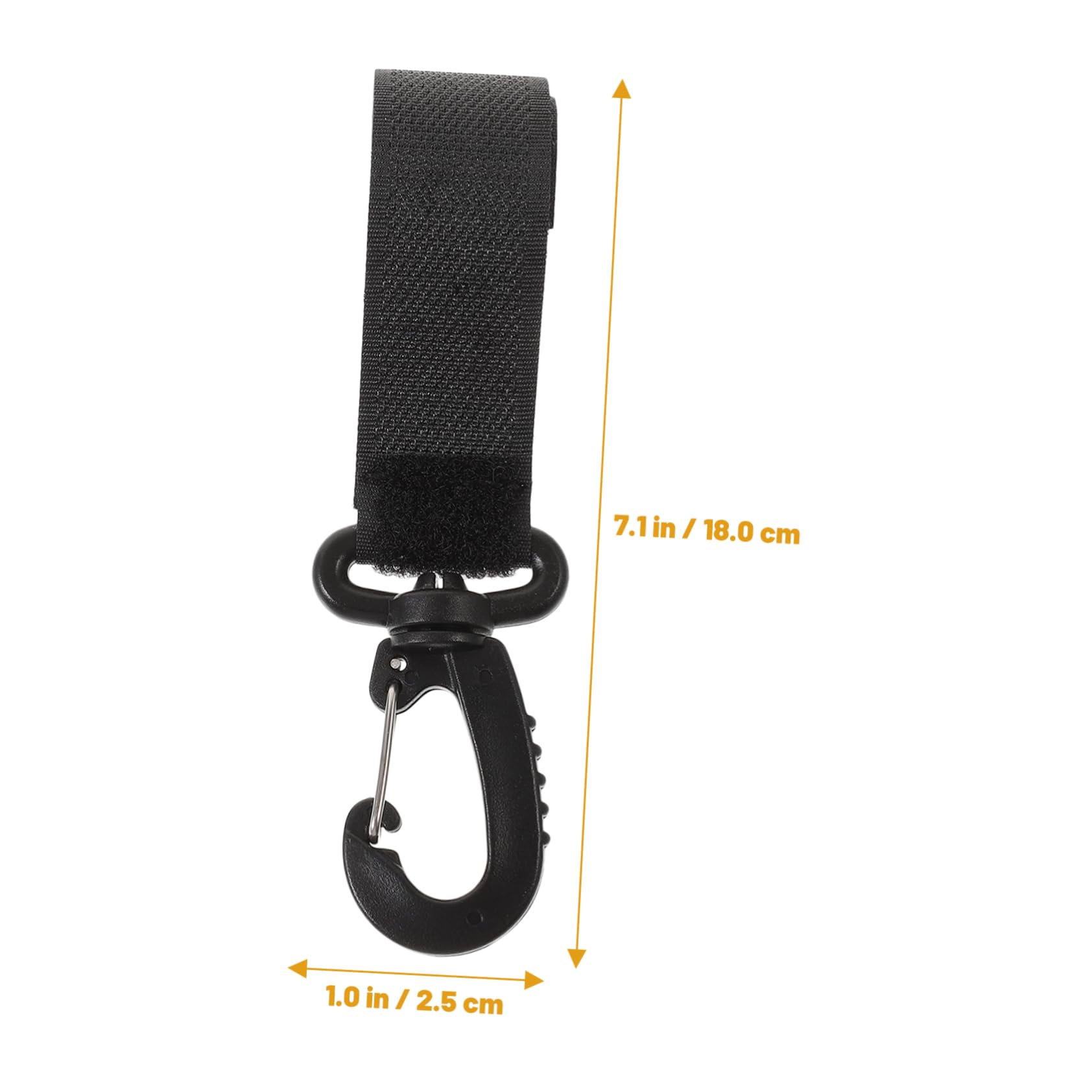 JOINPAYA Easy Install Stroller Hooks 6 Pieces Stroller Organizers Baby Stroller Hanging Hooks Clip