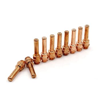 10-Pack Electrodes 1388 for Cebora CP-95C Snap-On 5004 Plasma25 Plasma50 Plasma Cutting Torch