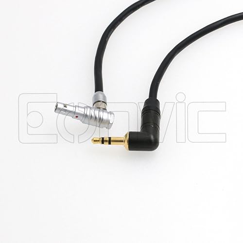 Miniatura 2 de Eonvic Cable de audio TRS de 5 pines macho a 0.138 in para cámara Z CAM E2 Alexa ARRI Mini Zoom H1 Sony D11 V1