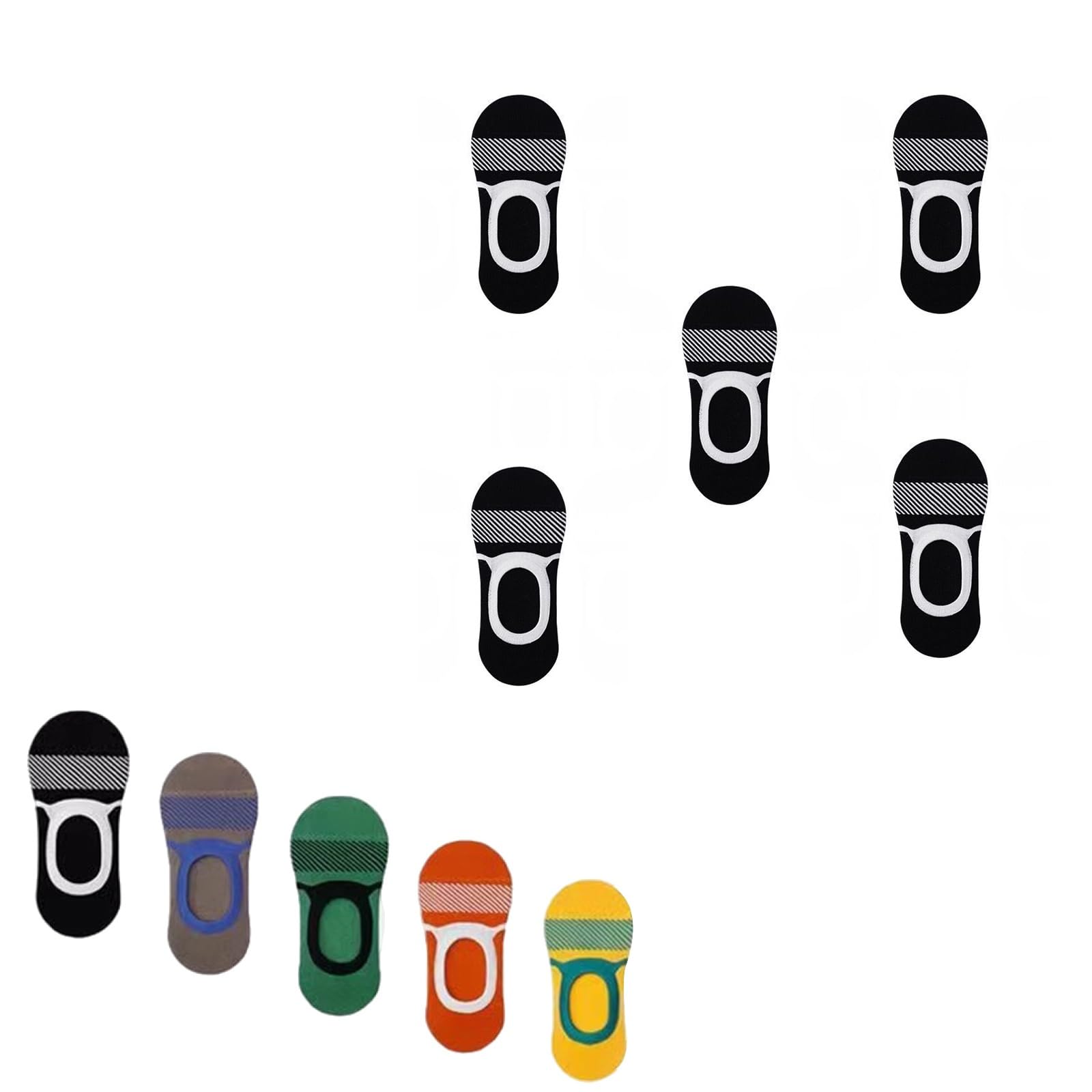 Chaussettes Basses Homme en Coton Idéales pour le Sport et le Quotidien