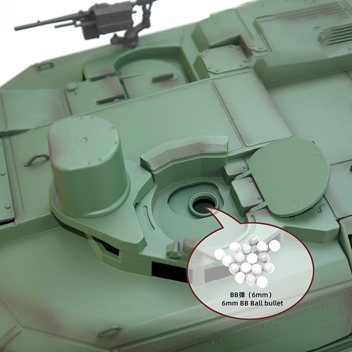 Amazon.co.jp: GoAssemb ラジコン フランス ルクレール 主力戦車 H2408