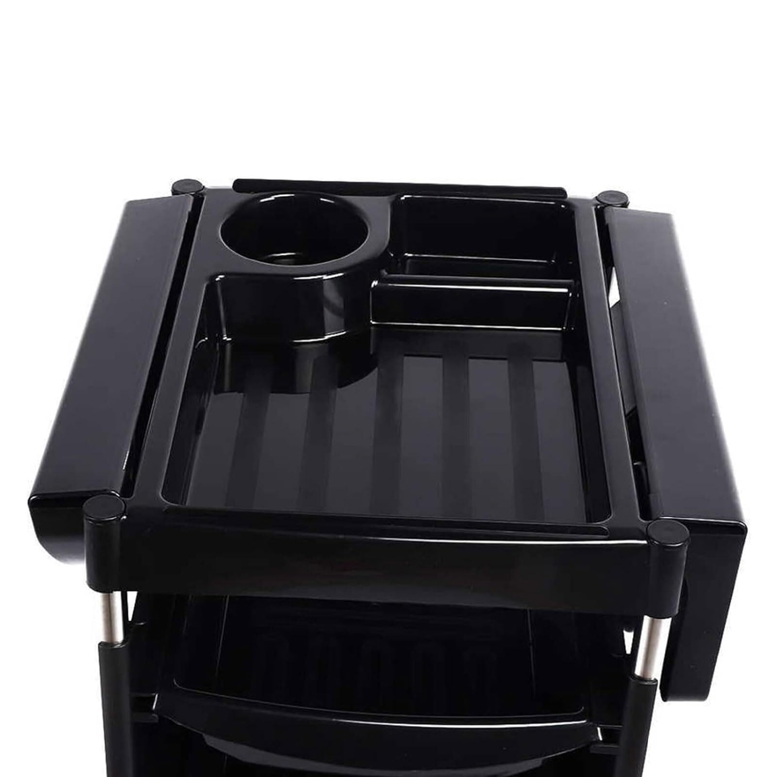 Carrito de 6 niveles para esteticista con ruedas giratorias, bandeja de tatuajes, peluquería, carrito de almacenamiento de belleza para clínica, spa
