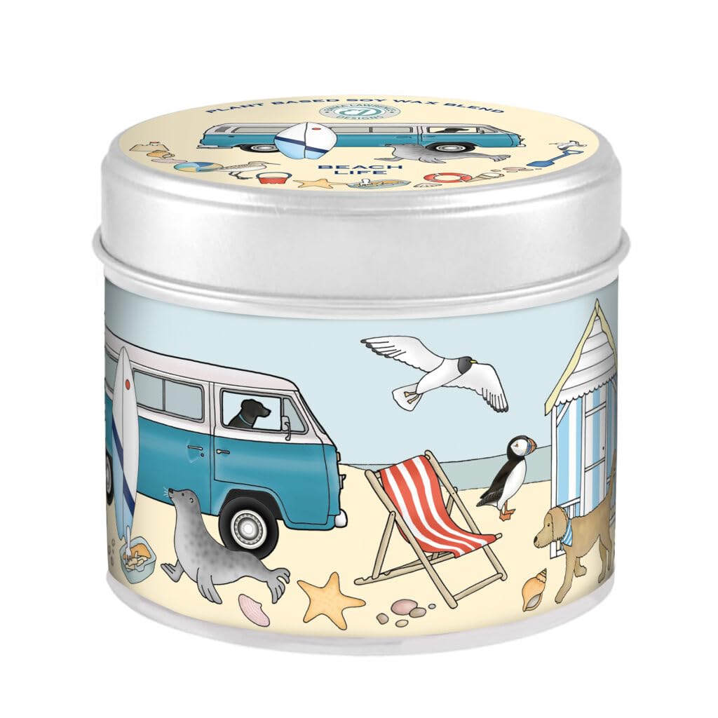 Emma Lawrence Candle in a Tin - Beach Life