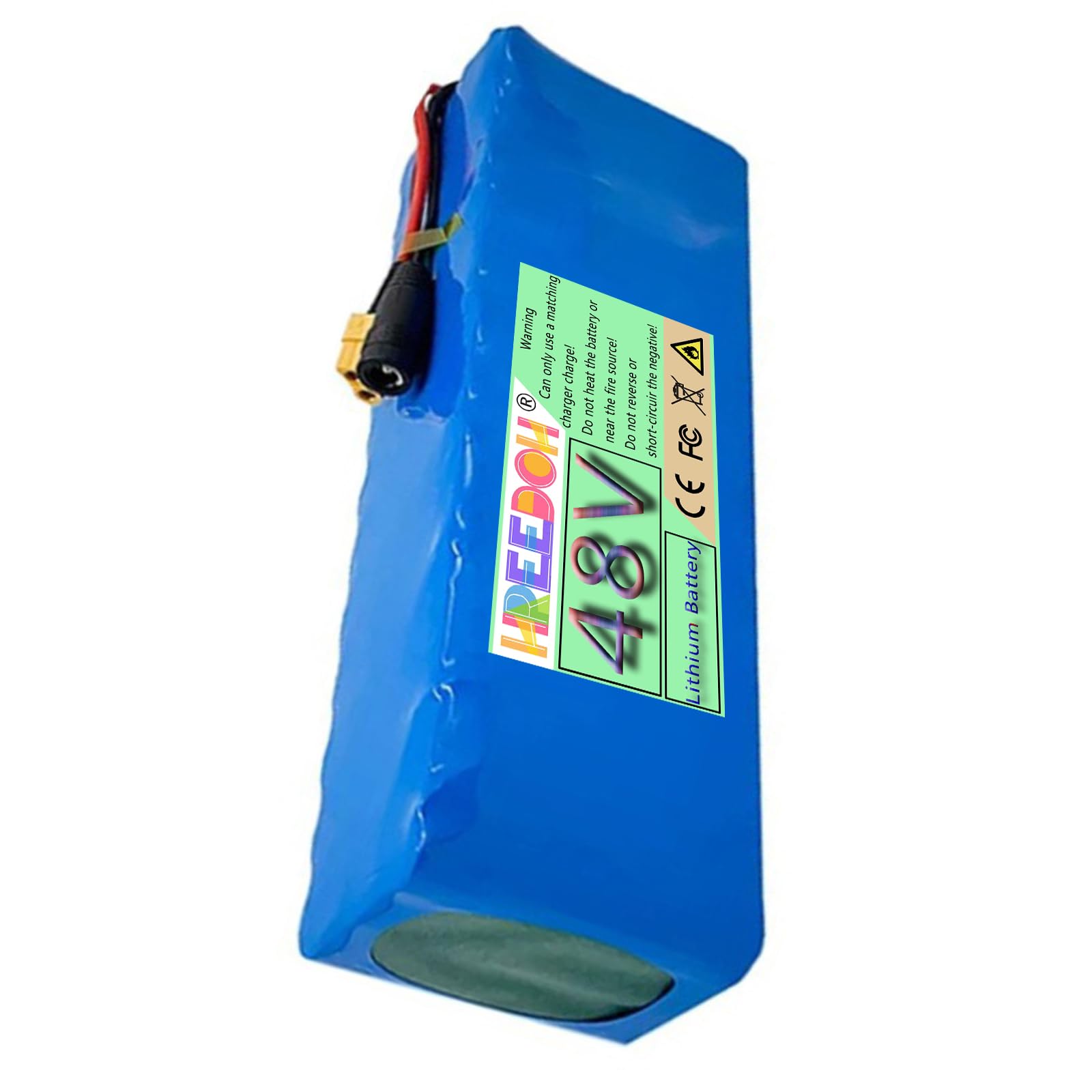 Akumulator litowo-jonowy 48 V 48 V 5 Ah 7,5 Ah 10 Ah 12,5 Ah 15 Ah 17,5 Ah 20 Ah Akumulator litowy z ładowarką do zestawu silnika 0-1000 W,48v7.5ah
