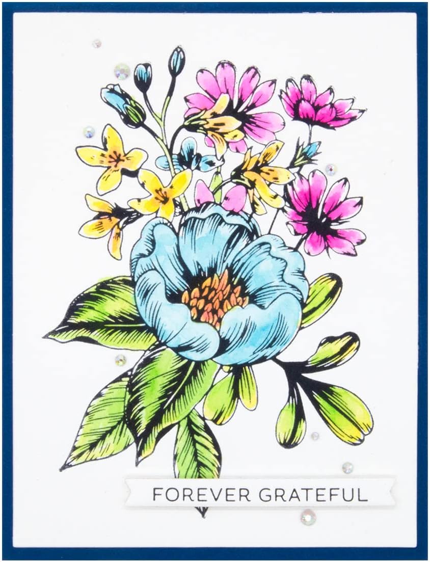 Spellbinders BP-025 Always and Forever Sentiment Strips Press Plate & Die Set from BetterPress Collection