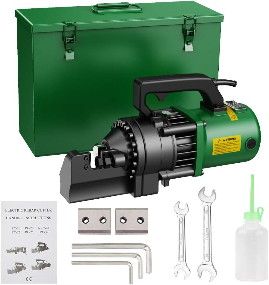 Hitachi VB16Y Portable Variable Speed Rebar Cutter Bender, Up to Number