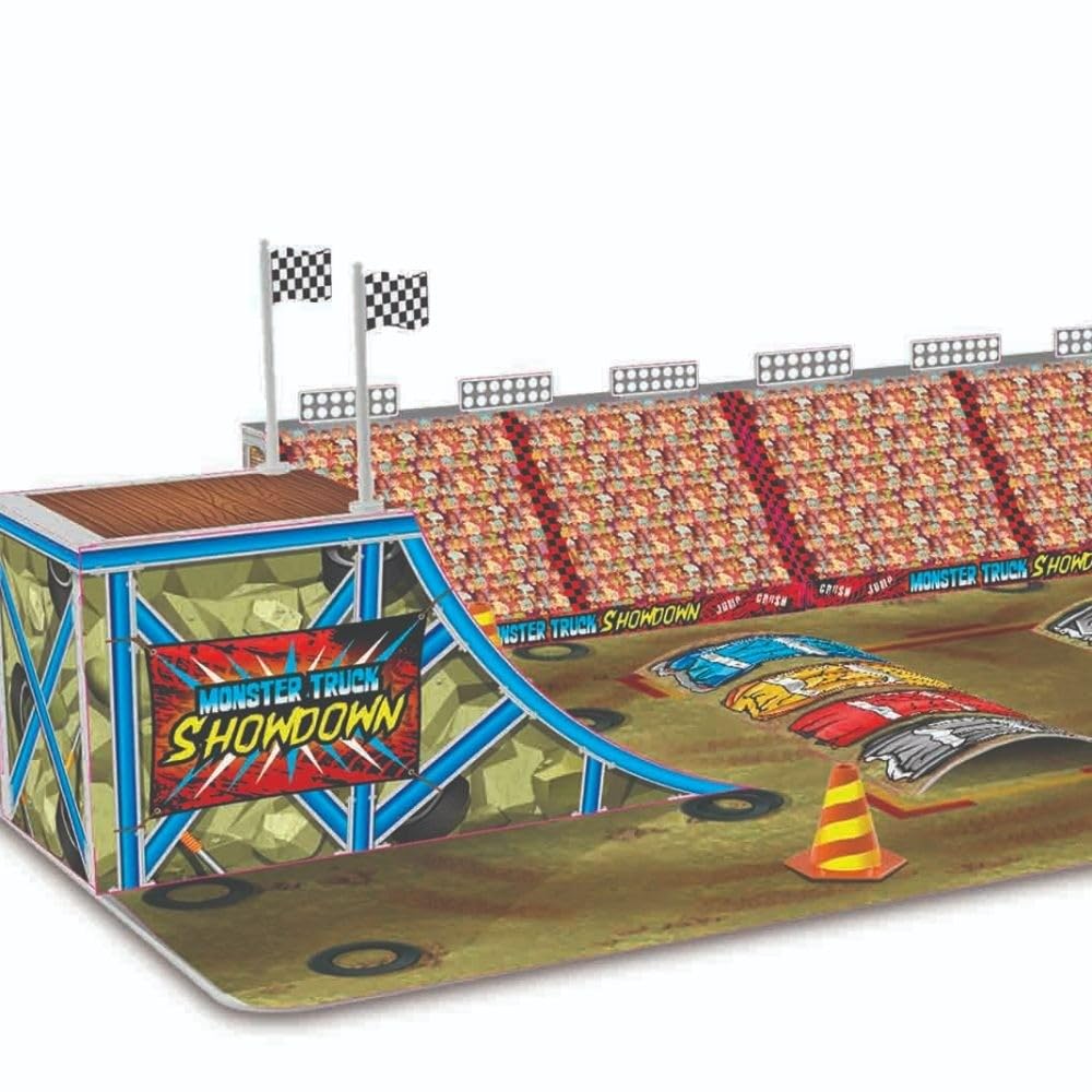 MaistoFresh Metal 100 Build N Play Dirt Track Play Set