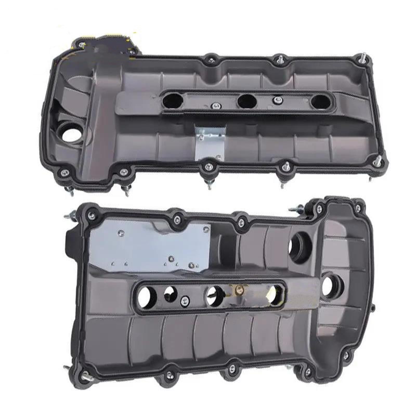 Coperchio valvola auto Coperchio Valvola Motore In Alluminio Con Guarnizione Per Jaguar XE XF XJ Punterie Valvola Motore(Giusto)