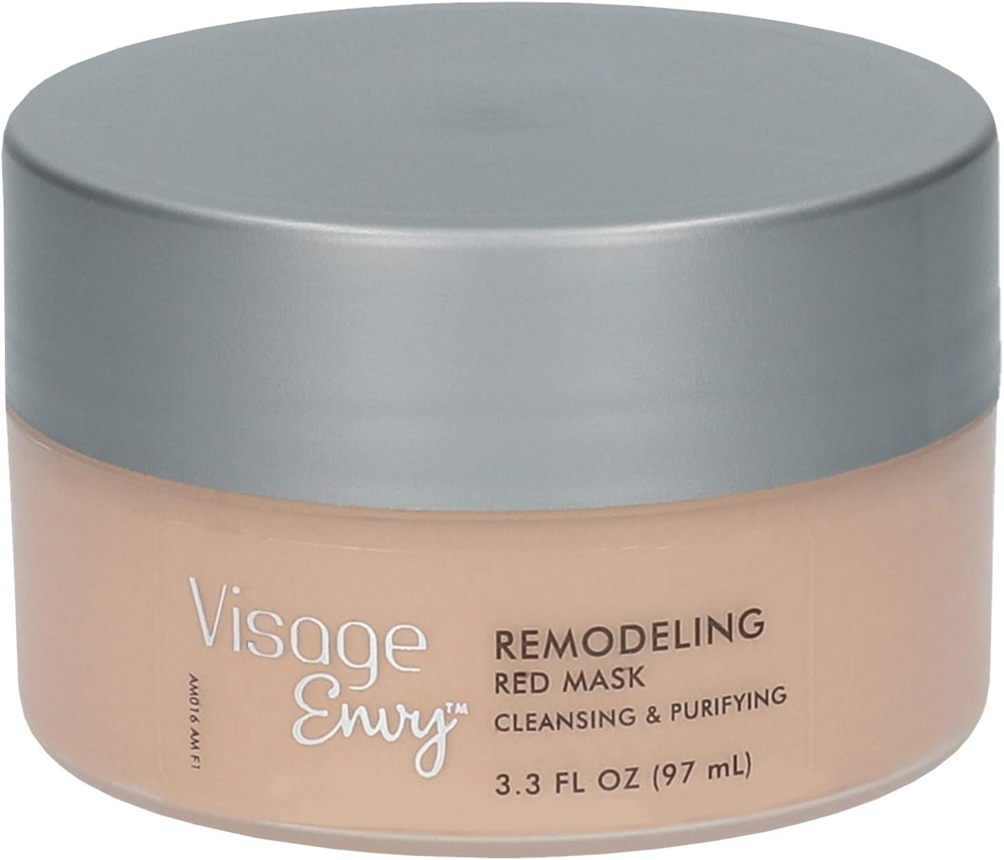 Remodeling Red Clay Mask - Cleansing and Purifying Gravity Face Mask - Mineral Clay Mask with Amino-Peptide Complex, Vitamin B, and Omega 3,6,9 to Hydrate and Remove Impurities - 3.3 Ounce