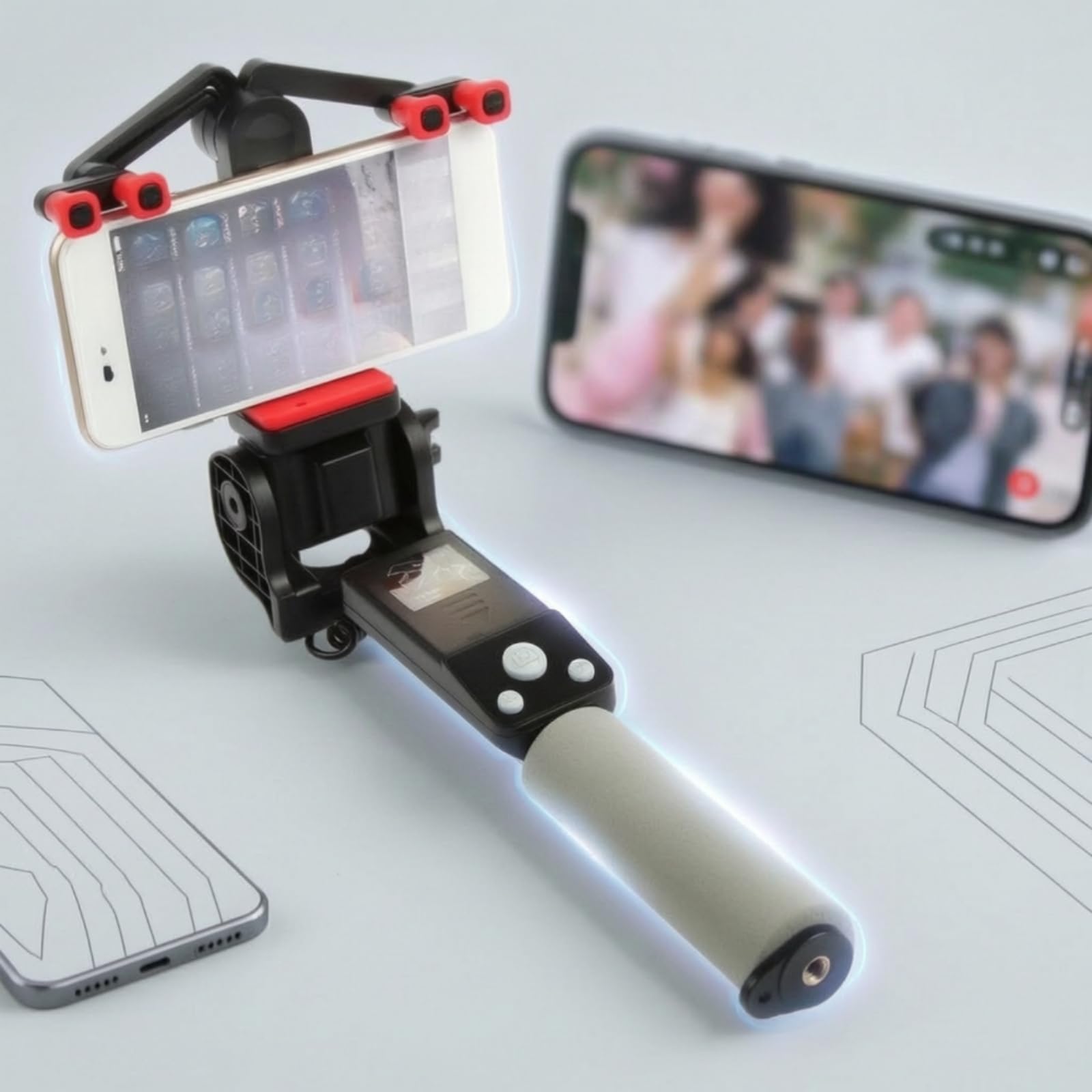 Perche Selfie Électrique Universel