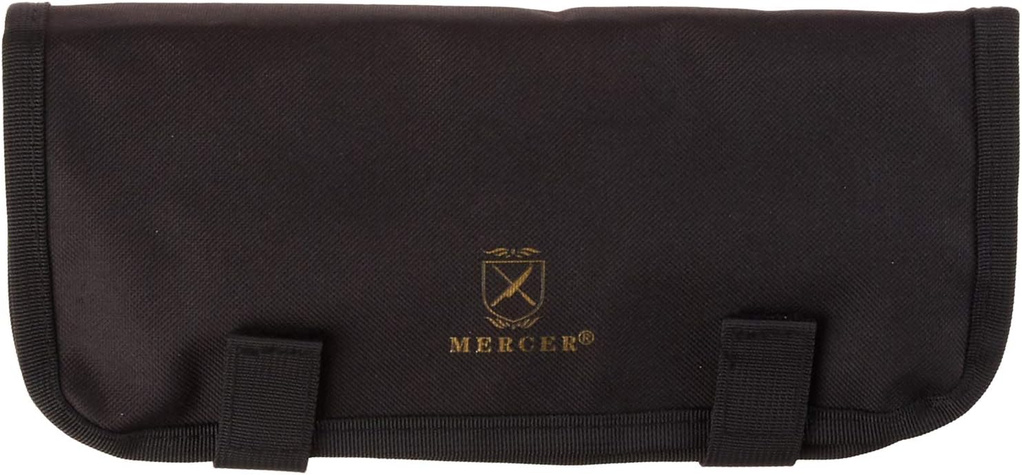 Mercer Culinary 6-Compartment Roll for Chef's Plating Tools, Fabric, 12x12x3 cm, Schwarz