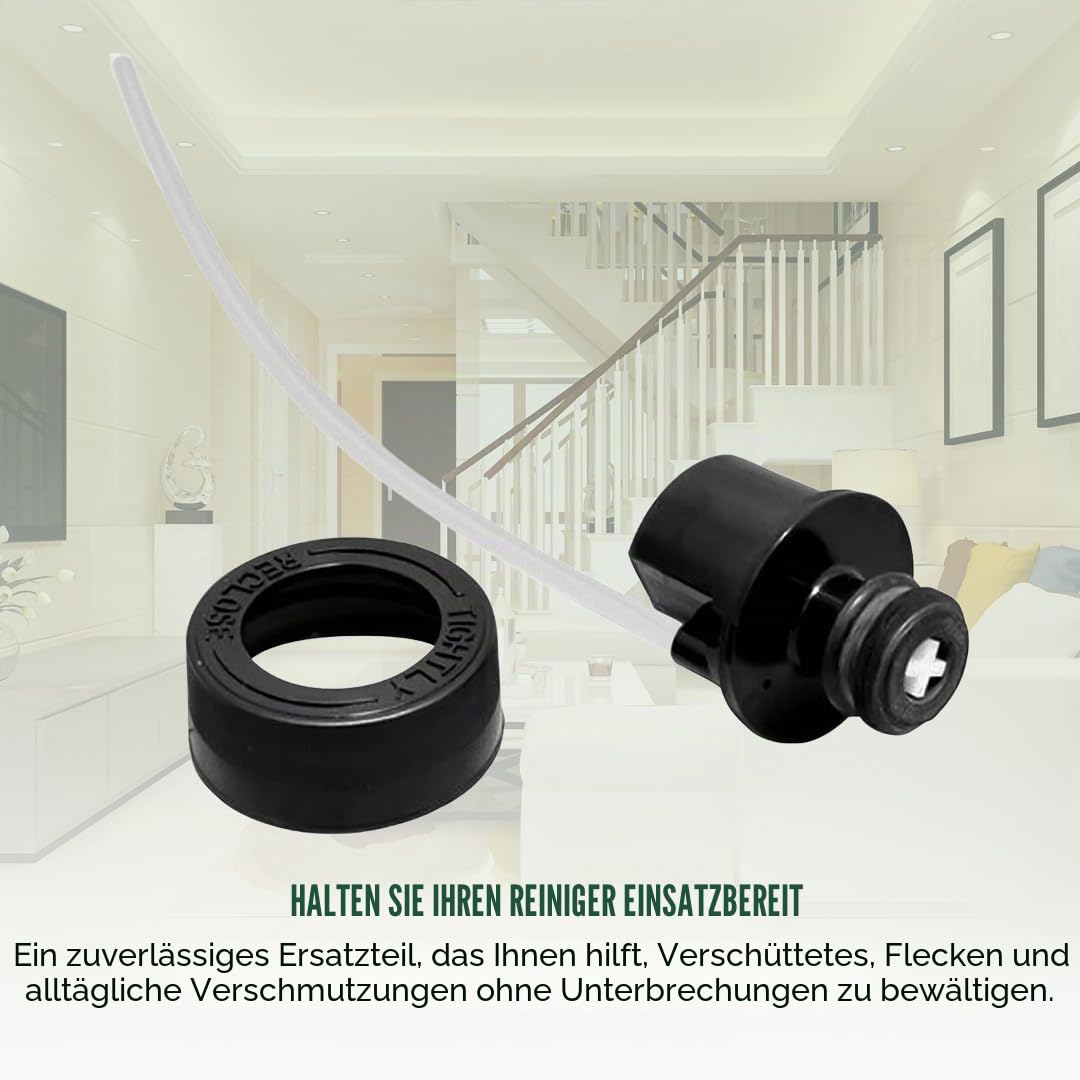 Selgo Ersatzkappe und Strohhalm für Bissell Little Green Teppichreiniger – Modelle 1400B, 1400W, 3369, 3353, 3519, nur für die aufgeführten Modelle