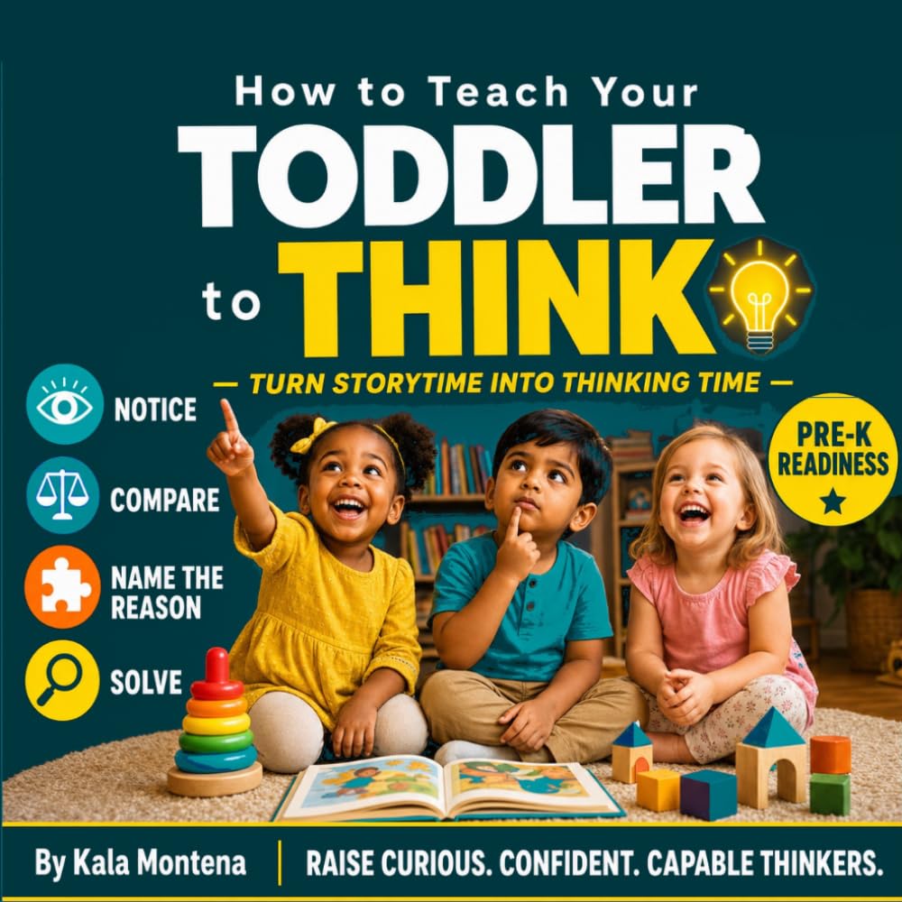 How to Teach Your Toddler to Think: The Book That Turns Every Read-Aloud Into a Thinking Lesson (Kala Early Learning Library)