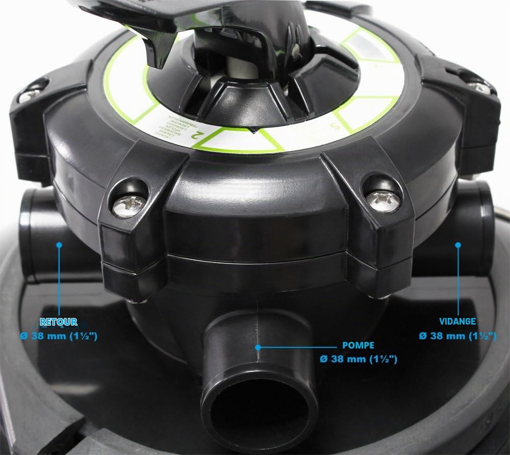 Filtre à sable et particules Système de filtration Pompe de filtrage HZS-300 Piscine Swimmingpool