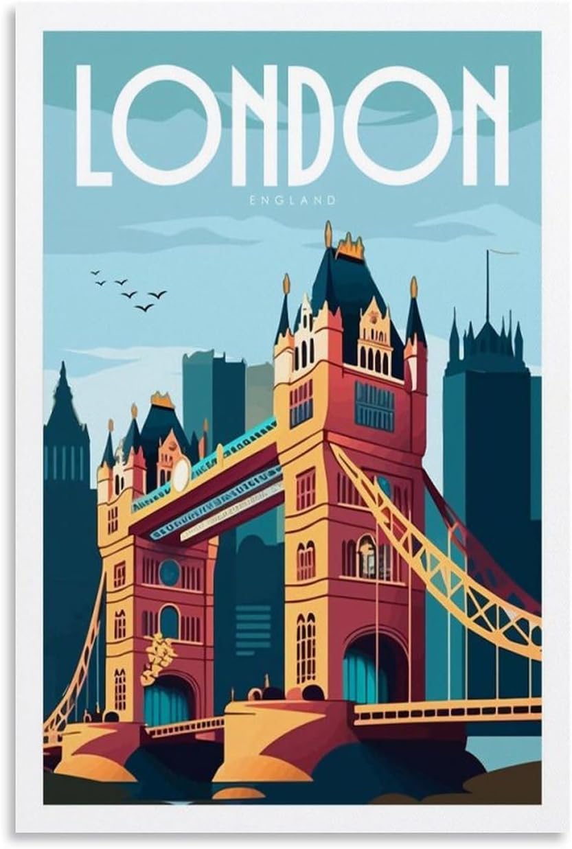amazon-weershun-london-travel-poster-poster-canvas-90s-wall-art