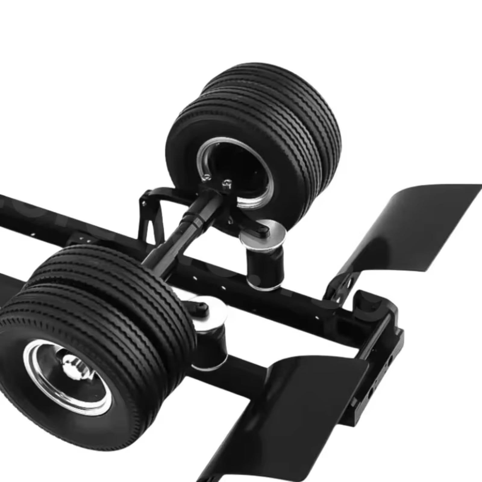 Per Tamiya Rimorchi Fai Da Te 1/14 2 Pezzi Sistema Ammortizzatore Sospensione Simulato Parti Di Aggiornamento Accessori Auto RC Pezzi Ricambio Auto Rc