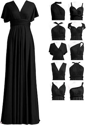 72styles Infinity Dress with Bandeau, Convertible Bridesmaid Dress, Long, Plus Size, Multi-Way Dress, Twist Wrap Dress