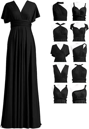 72 Styles Infinity Dress with Bandeau, Convertible Bridesmaid Dress, Long, Plus Size, Multi-Way Dress