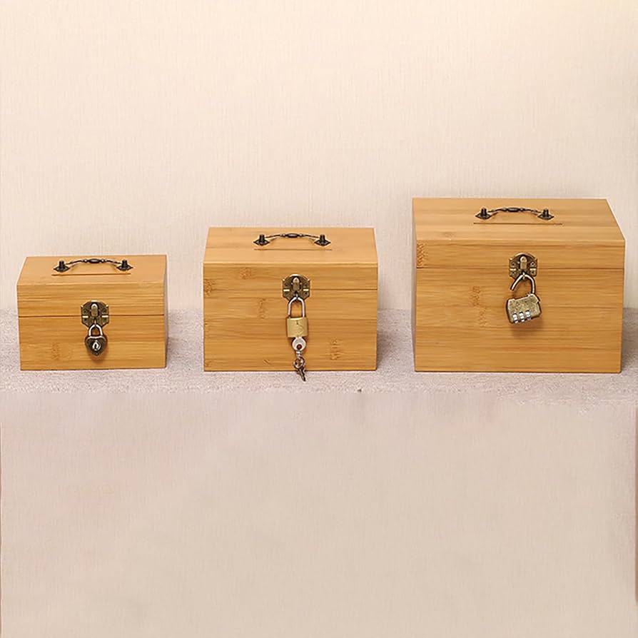 Amazon | 貯金箱 お札 お札ちょきん箱 セキュリティーボックス