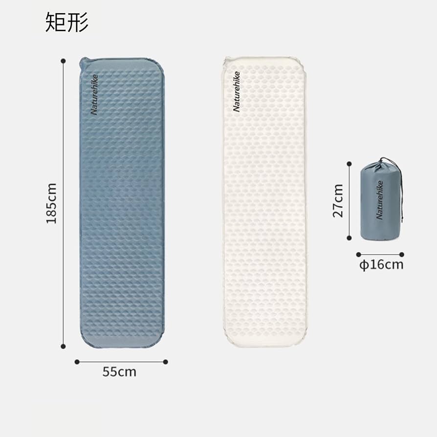 Naturehike 公式 エアーマット インフレーターマット 自動膨張式 超軽 Amazon | Naturehike 公式 エアーマット 自動膨張