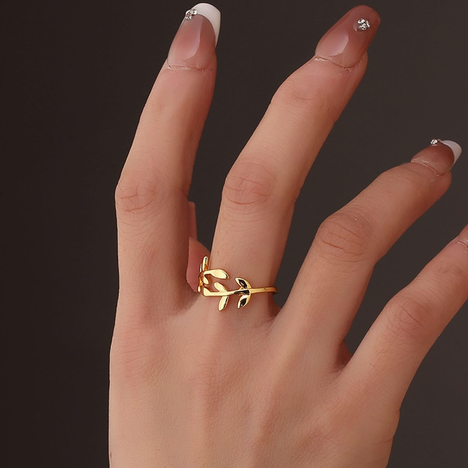 KnSam 9K/14K/18K Gelbgold Trauringe Echte Goldschmuck, Zweigstelle Pärchen Ringe, Partnerringe Gold Au375/ 585/750, Gr.47-65