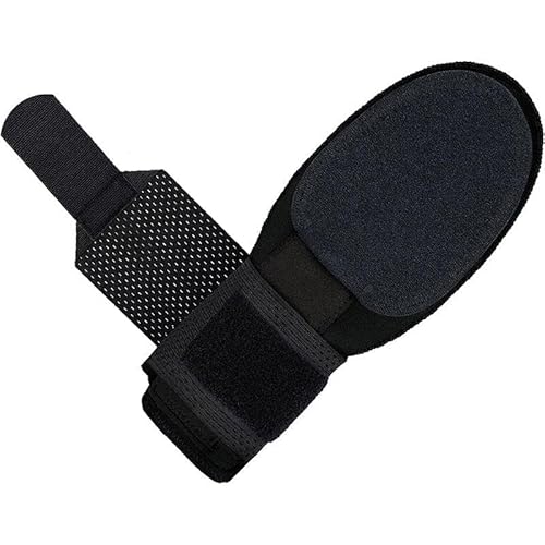 getuse Youth Baseball Softball Sliding Mitt Protective Glove Hand Guard Wrist Protection Adjustable Strap Breathable PVC Black