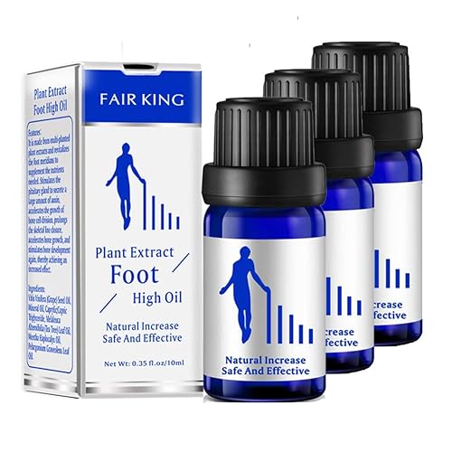 Ofanyia 3 botellas de aceite esencial natural para aumentar la altura del cuerpo más alto, aceite esencial natural para el crecimiento de adultos