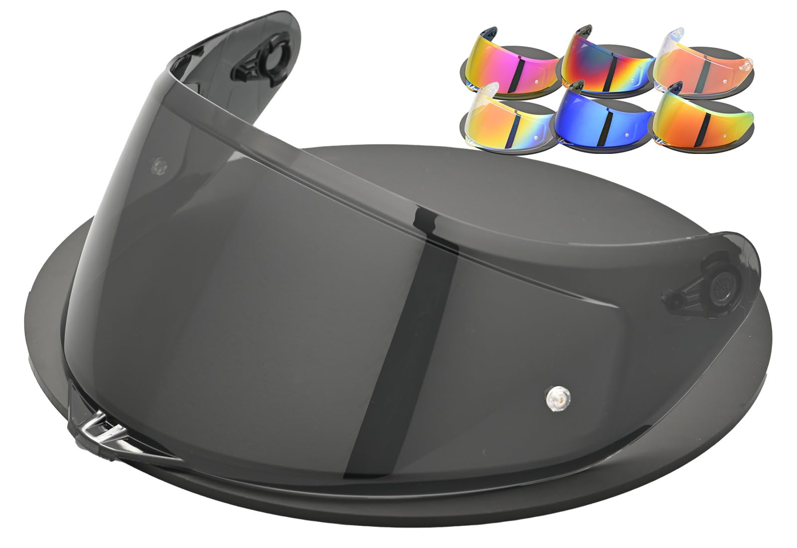 Logto Compatible With Upgrade Agv K1 Visor Replacement K3SV K5 Face Upgrade Shield Tinted Visor Helmet Accessories (Dark Smoke) : Automotive