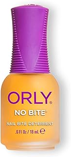 ORLY Nail Treatment No Bite | Nail Biting Deterrent & Bitter-Tasting Formula To Help Stop Adults And Children From Nail Biting | Vegan, Non-Toxic, Protects Manicured Nails (6Fl oz/18ml)
